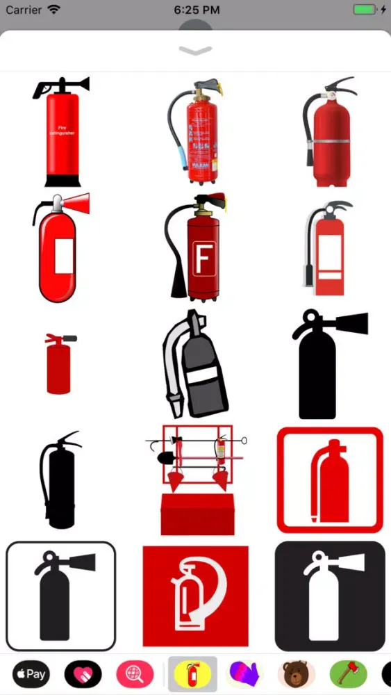 Fire Extinguisher Stickers应用截图