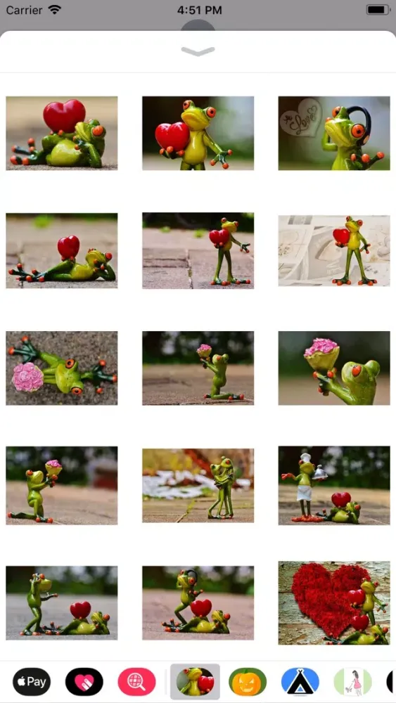 Froggy Love Sticker Pack Ekran Görüntüleri