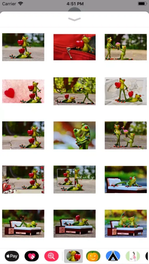 Froggy Love Sticker Pack Ekran Görüntüleri