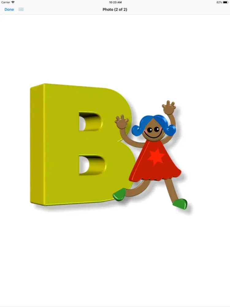 Girl Alphabet Sticker Pack iPad  Screenshots