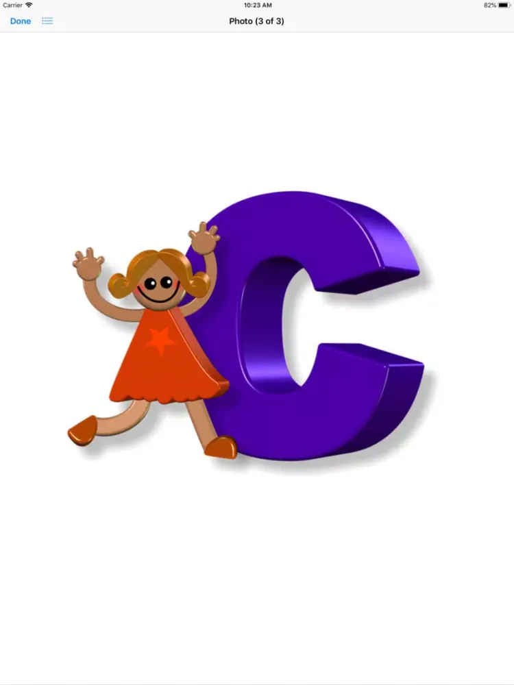 Girl Alphabet Sticker Pack iPad  Screenshots