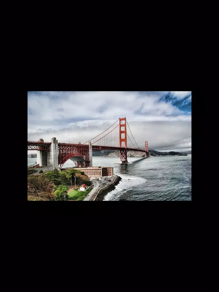 Golden Gate Bridge Stickers iPad  Screenshots
