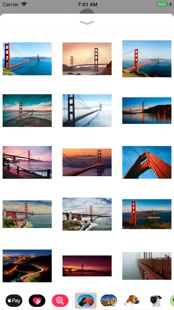 Golden Gate Bridge Stickers Screenshots