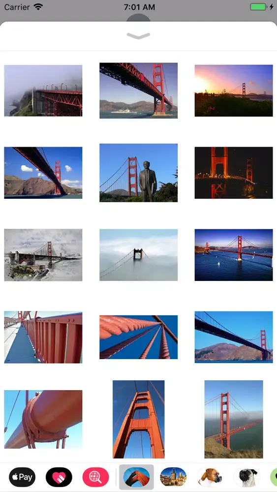 Golden Gate Bridge Stickers Screenshots