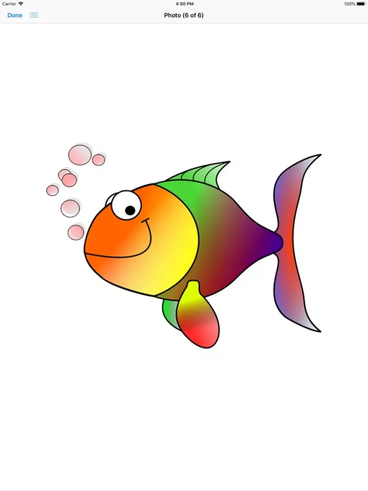 Скриншоты Glorious Goldfish Stickers iPad 