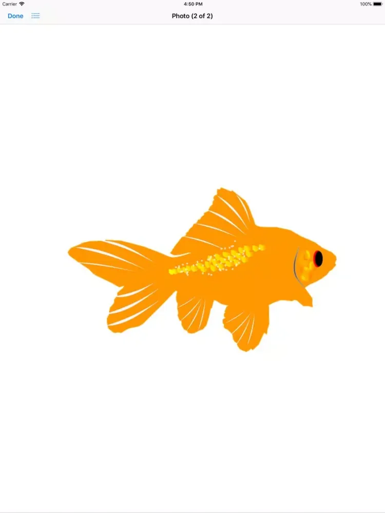Скриншоты Glorious Goldfish Stickers iPad 