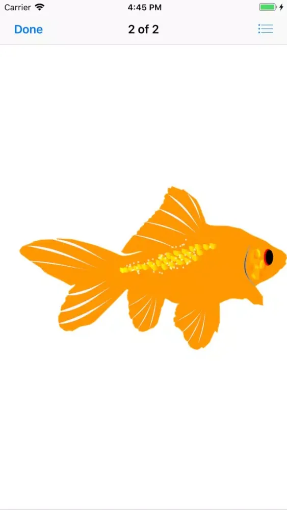 Скриншоты Glorious Goldfish Stickers