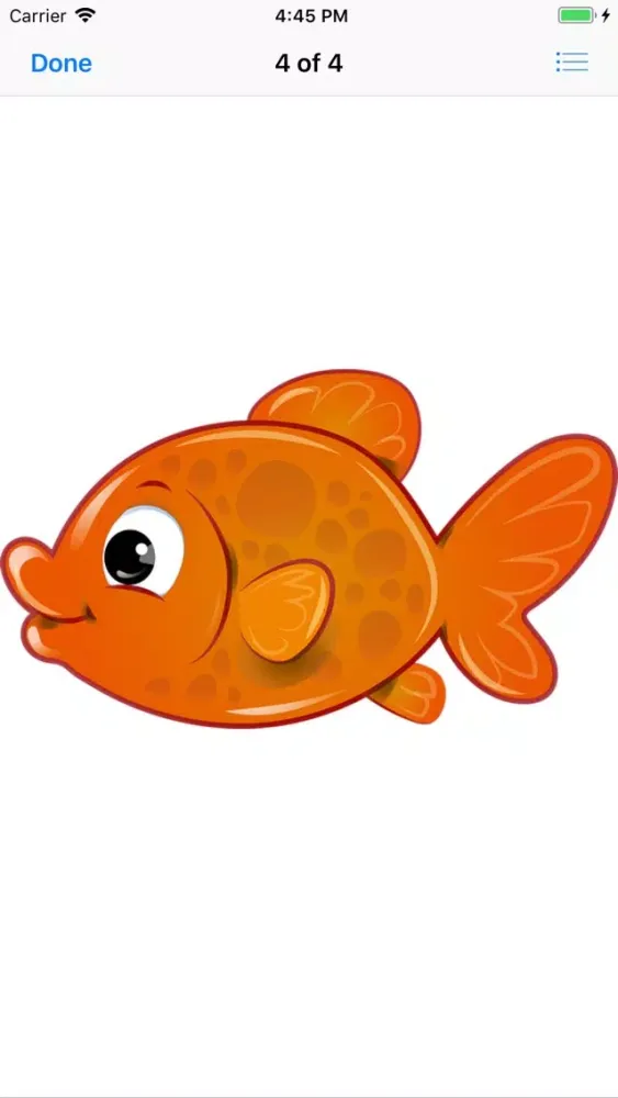 Скриншоты Glorious Goldfish Stickers