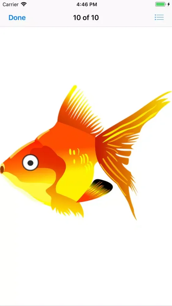 Скриншоты Glorious Goldfish Stickers
