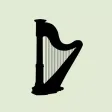 Heavenly Harp Stickers