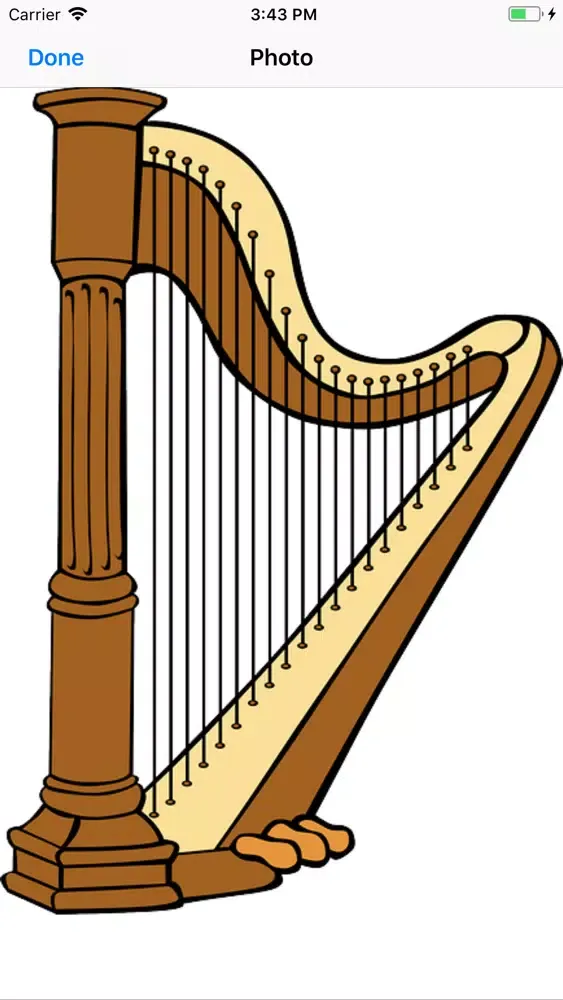 Heavenly Harp Stickers स्क्रीनशॉट