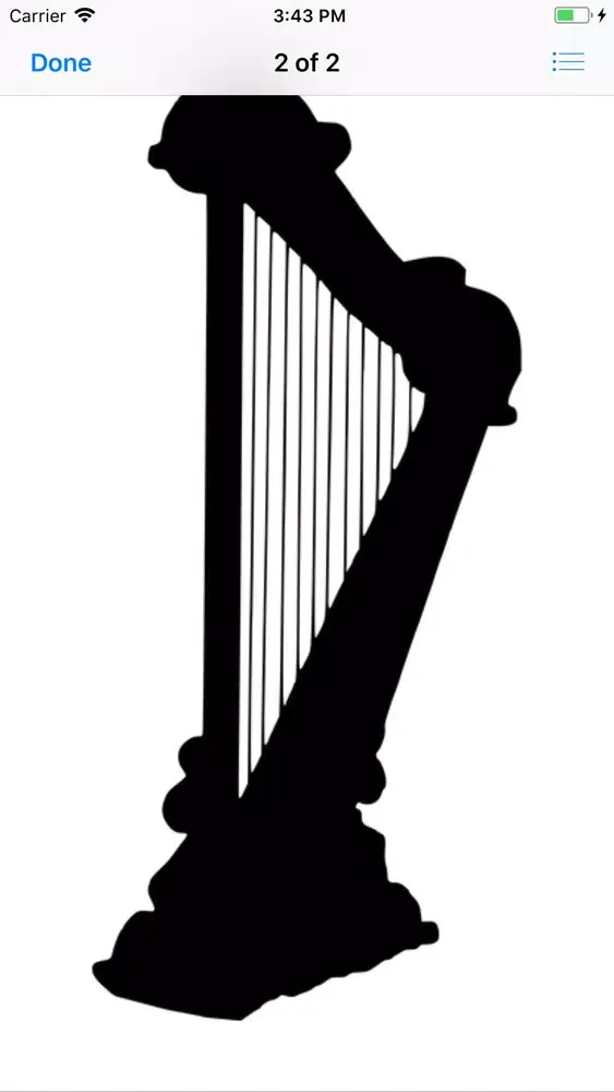 Heavenly Harp Stickers स्क्रीनशॉट