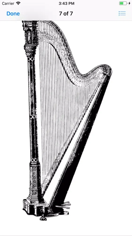 Heavenly Harp Stickers स्क्रीनशॉट
