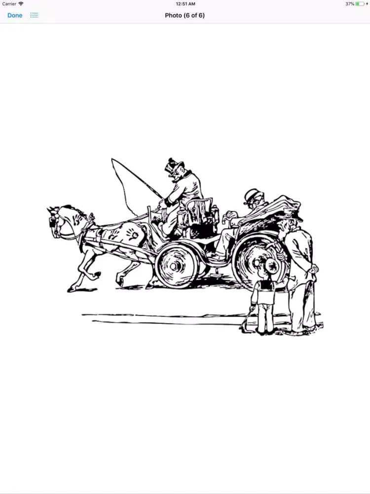 Horse and Carriage Stickers iPad 应用截图