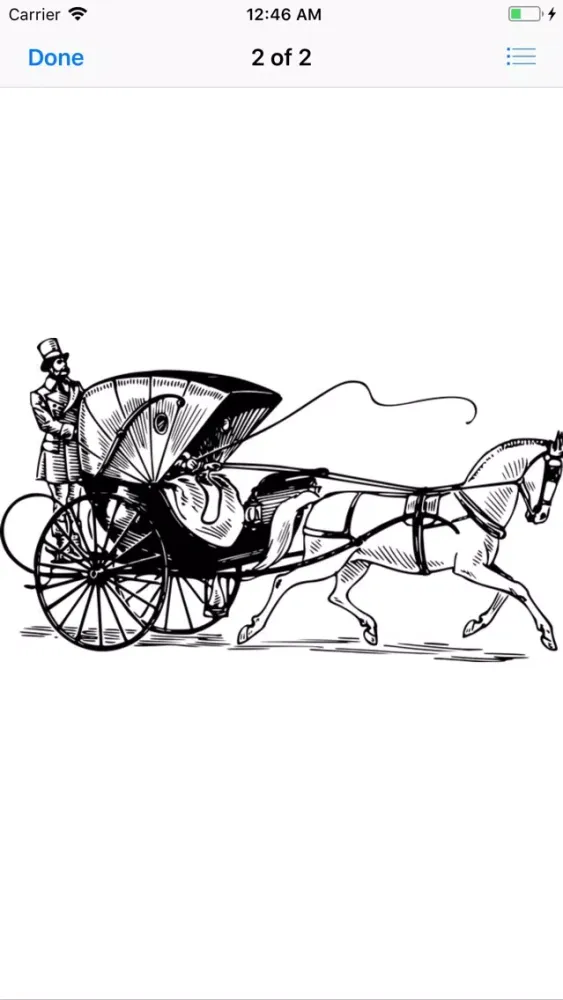 Horse and Carriage Stickers应用截图