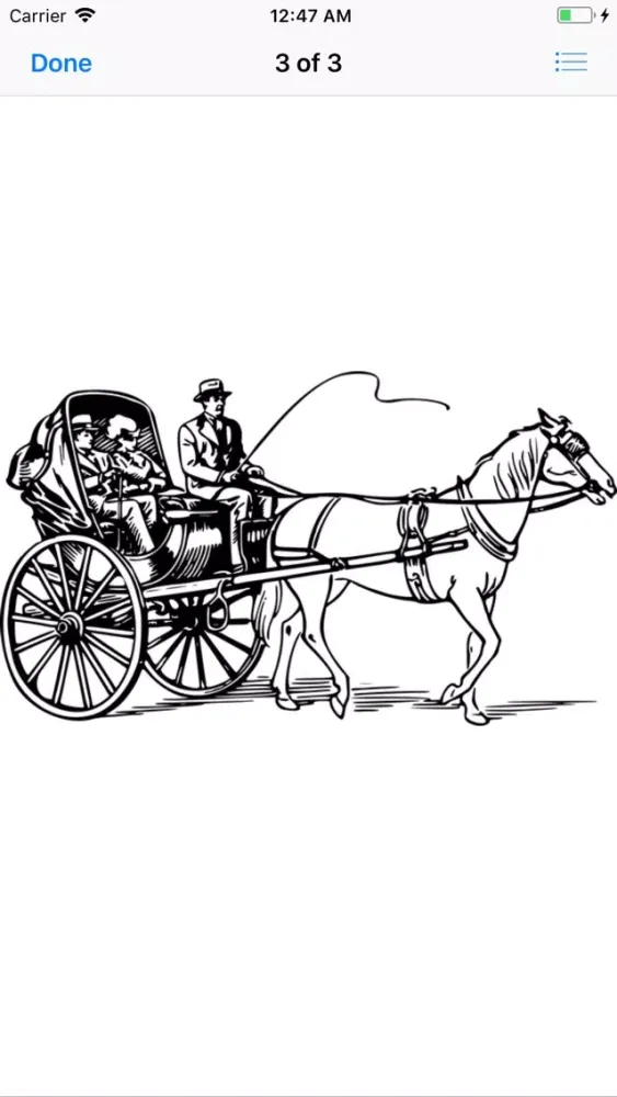 Horse and Carriage Stickers应用截图