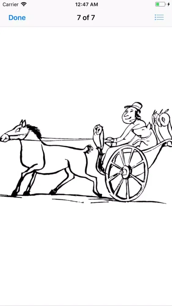 Horse and Carriage Stickers应用截图