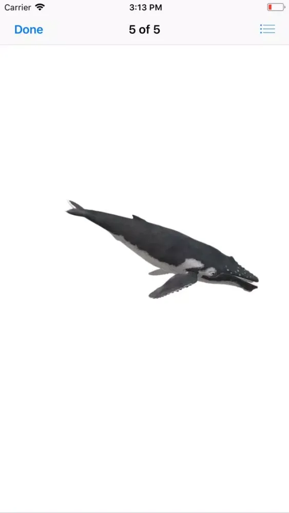 Tangkapan layar Humpback Whale Stickers