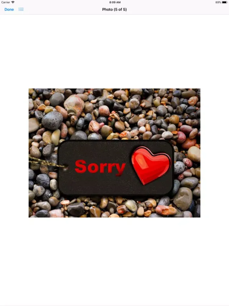My I'm Sorry Sticker Pack iPad 应用截图