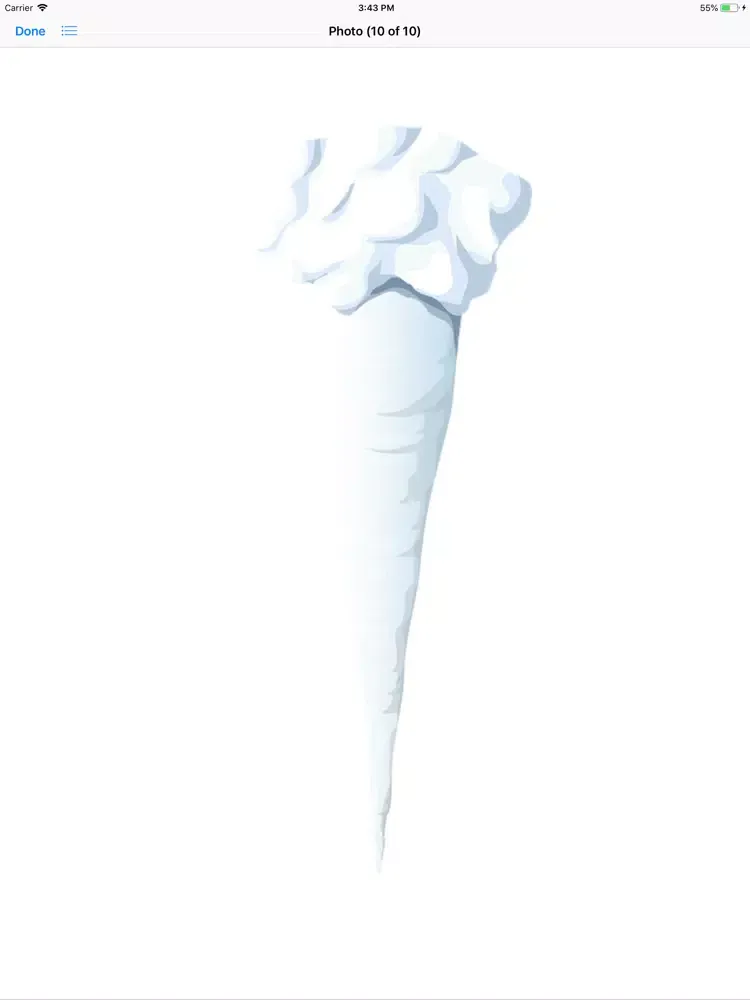 Zrzuty ekranu Cold As Ice Stickers iPad 
