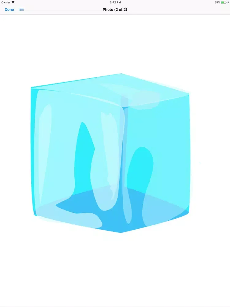 Zrzuty ekranu Cold As Ice Stickers iPad 