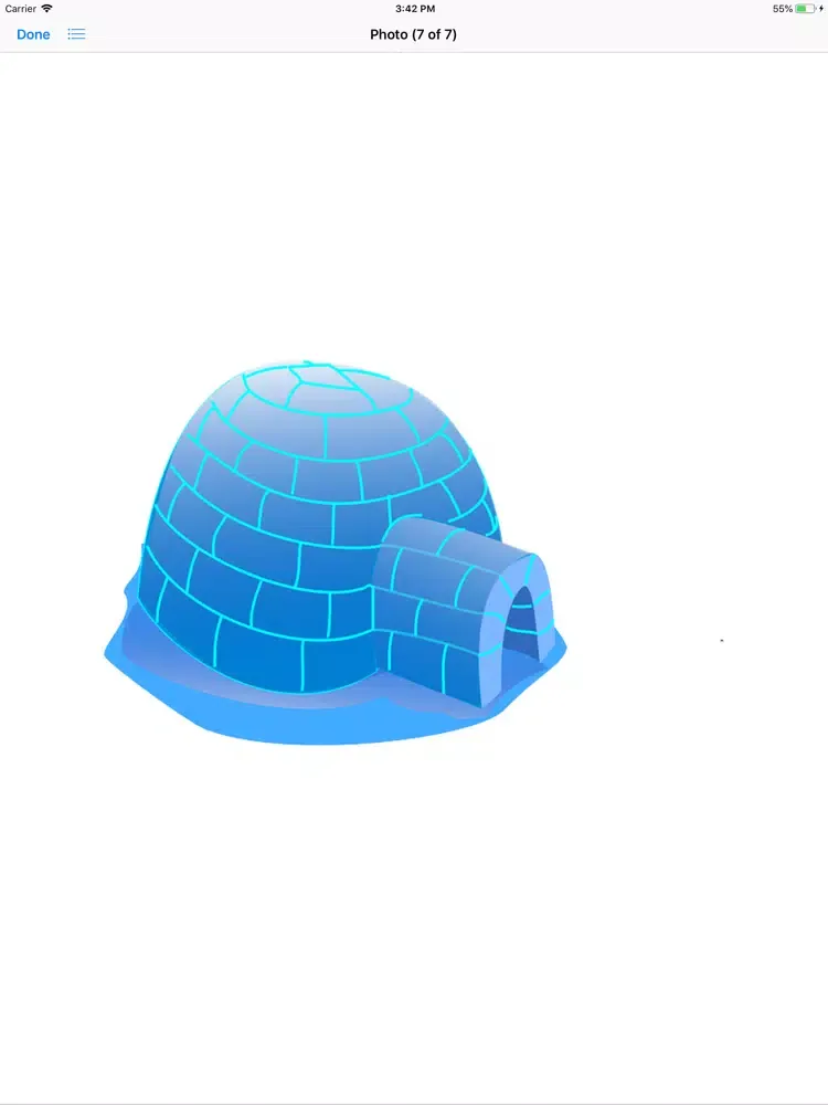 Zrzuty ekranu Cold As Ice Stickers iPad 
