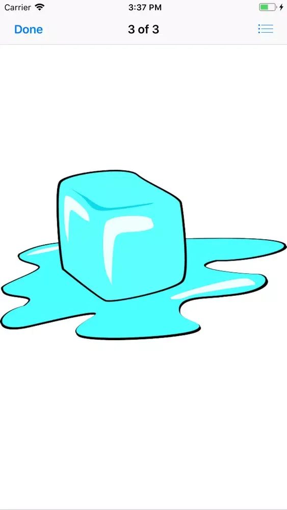 Zrzuty ekranu Cold As Ice Stickers