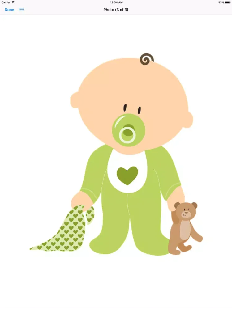 تصاویر It's A Boy Sticker Pack iPad 