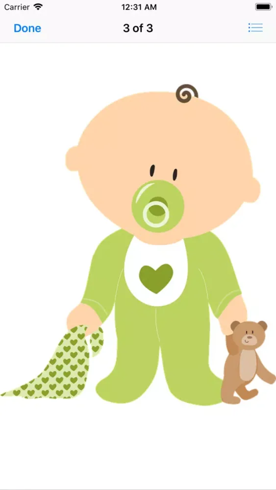 تصاویر It's A Boy Sticker Pack