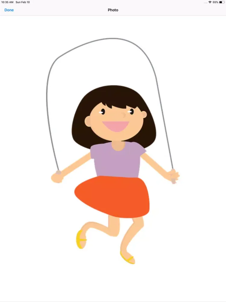 Jump Rope Stickers iPad  スクリーンショット