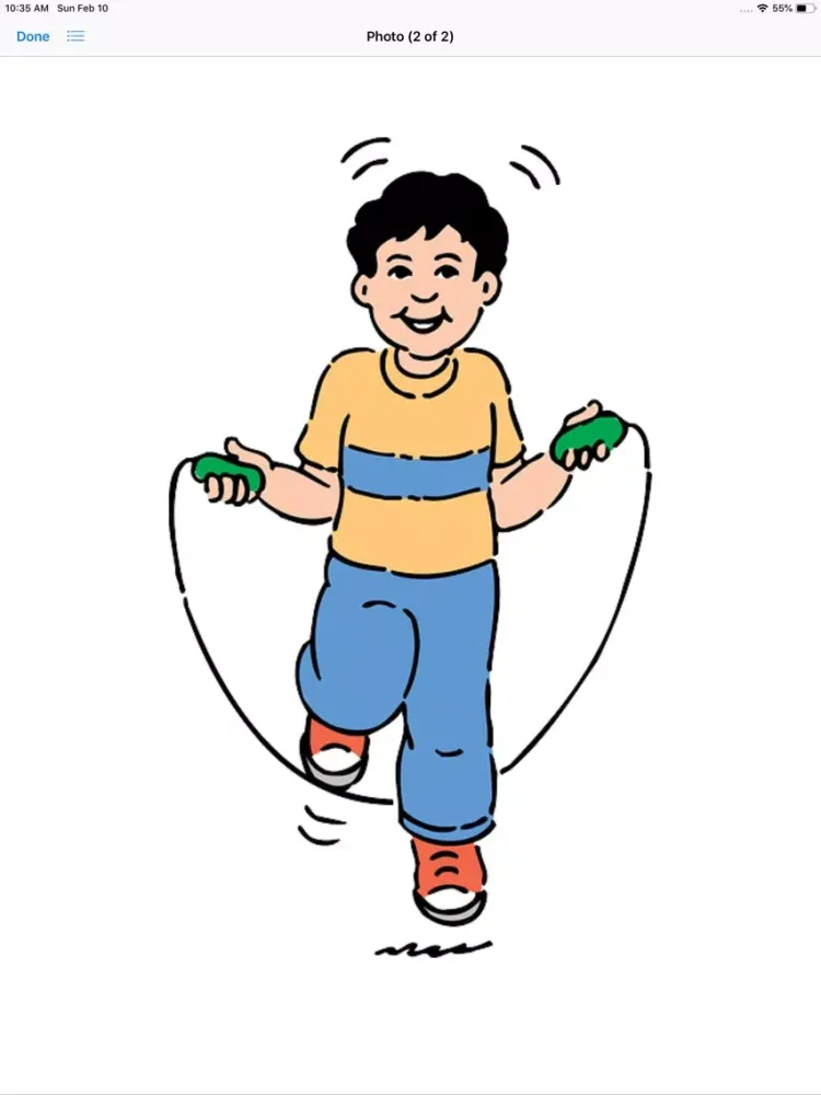 Jump Rope Stickers iPad  スクリーンショット