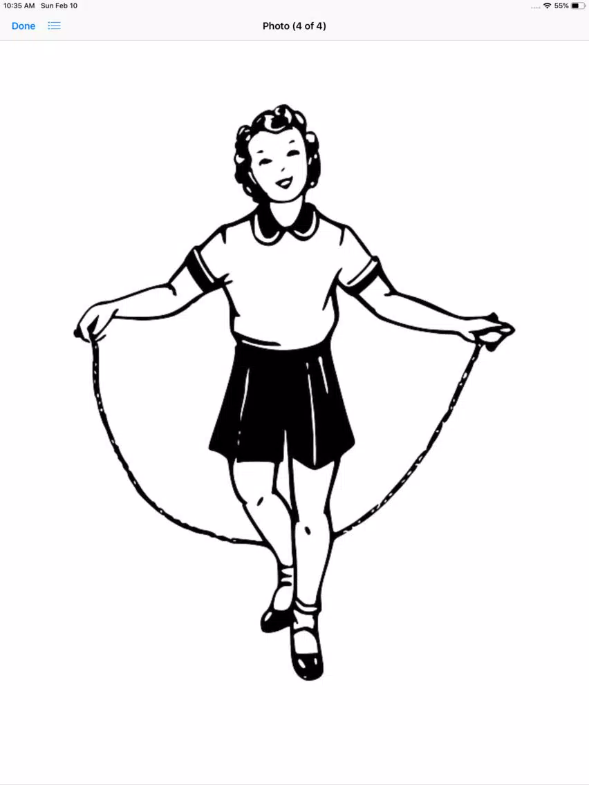 Ảnh chụp màn hình của Jump Rope Stickers iPad 