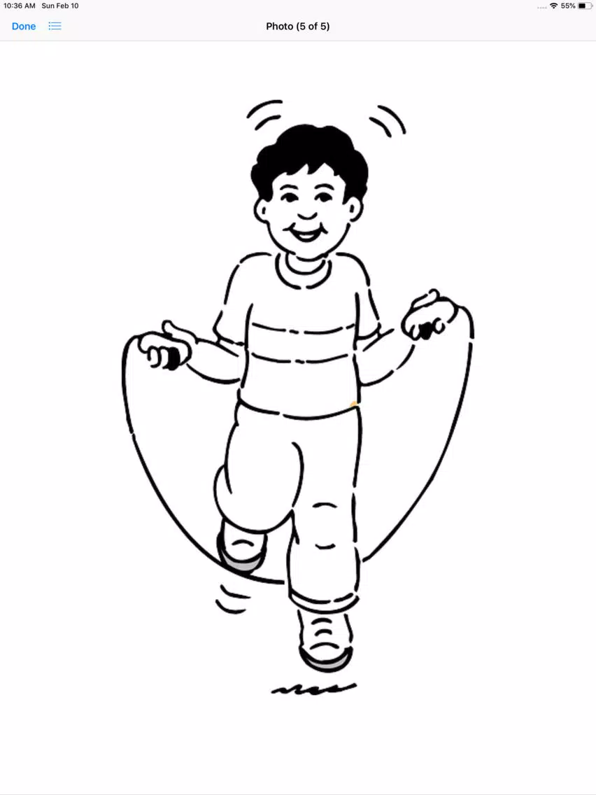 Ảnh chụp màn hình của Jump Rope Stickers iPad 