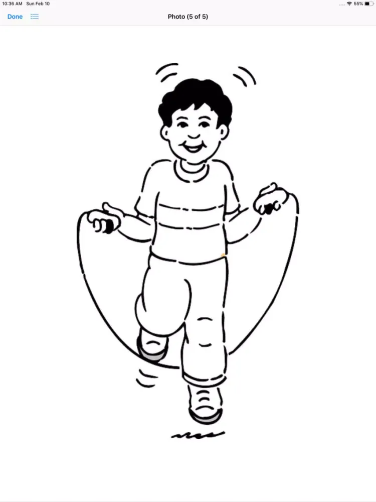 Jump Rope Stickers iPad  スクリーンショット