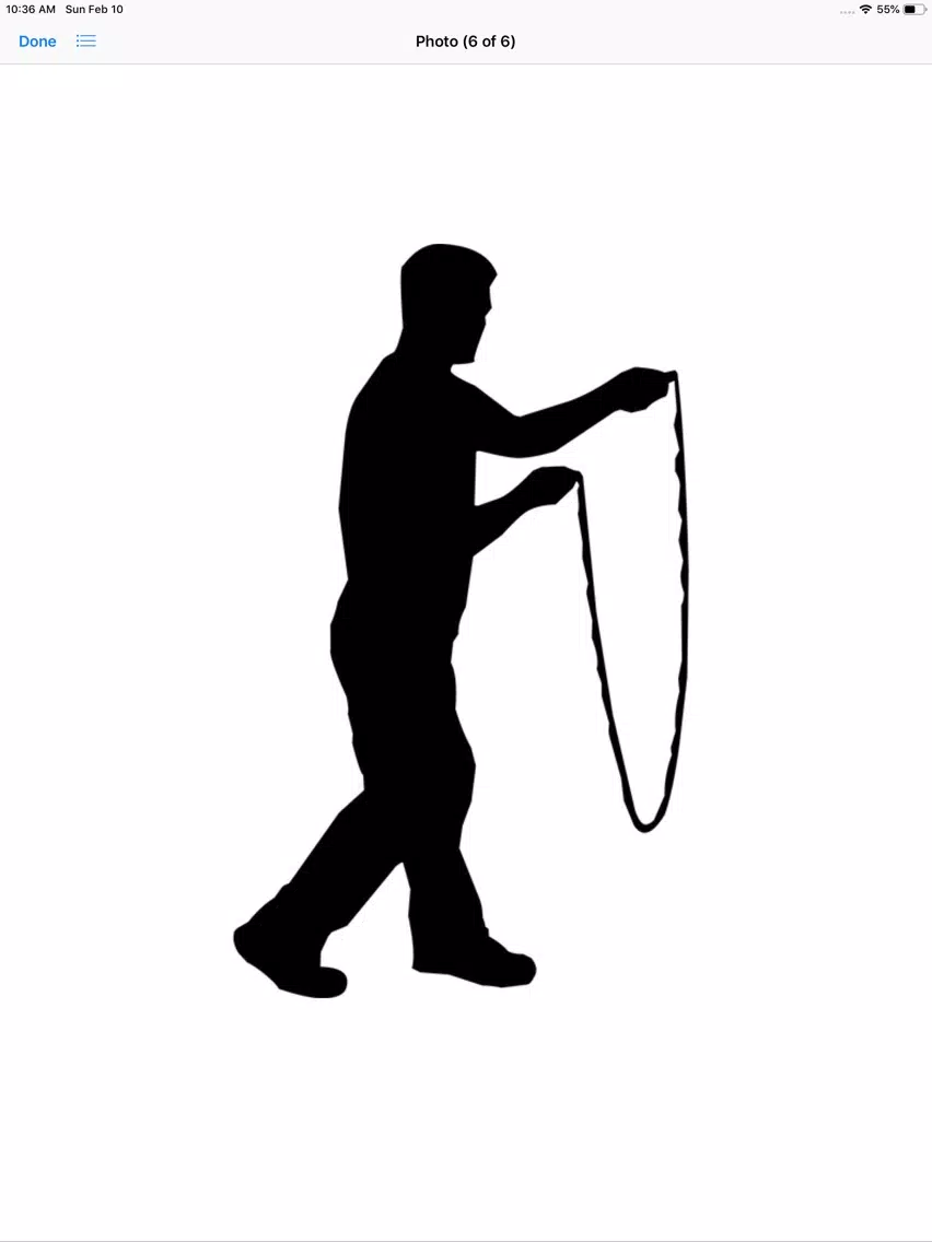 Ảnh chụp màn hình của Jump Rope Stickers iPad 