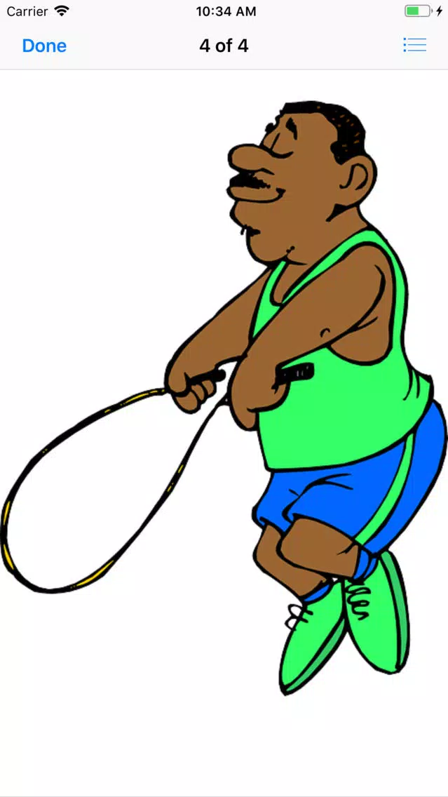 Ảnh chụp màn hình của Jump Rope Stickers