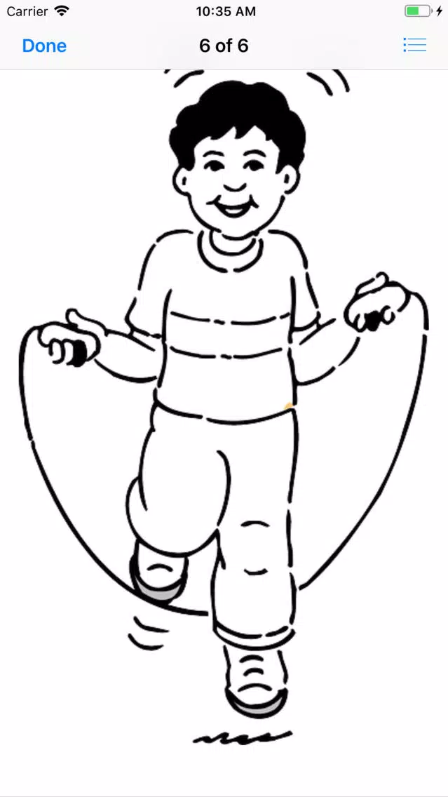 Ảnh chụp màn hình của Jump Rope Stickers