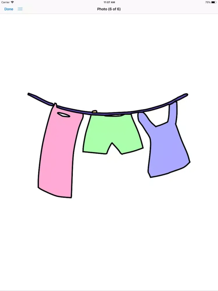 Lotsa Laundry Stickers iPad  Screenshots