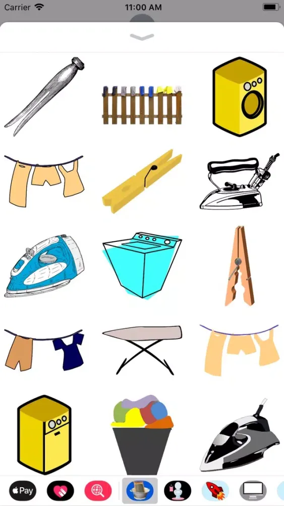Lotsa Laundry Stickers Screenshots