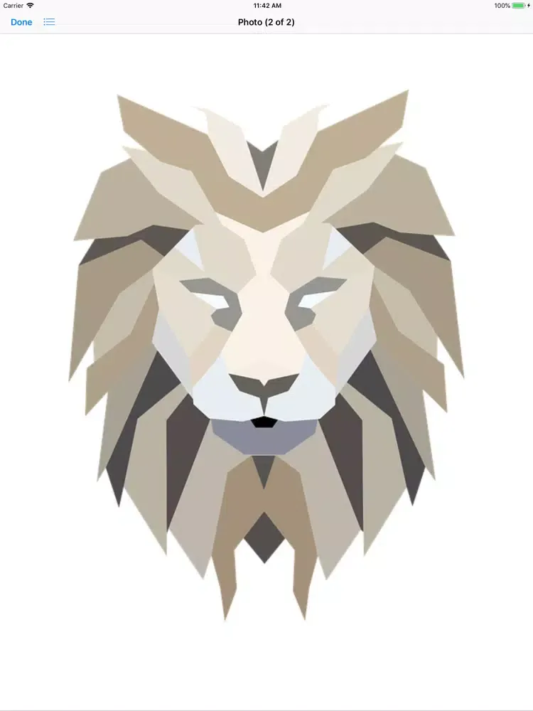 Lion Stickers iPad  سکرین شاٹس