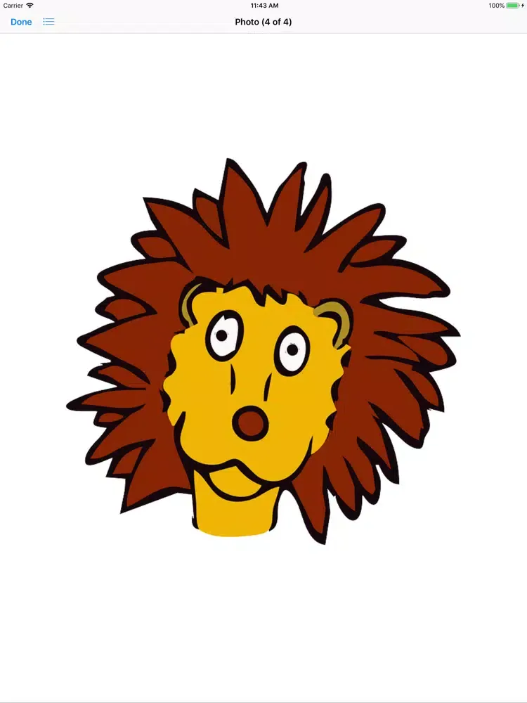 Lion Stickers iPad  سکرین شاٹس