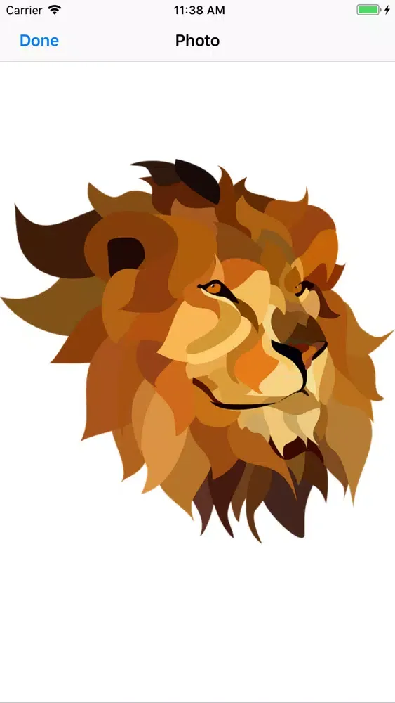 Lion Stickers سکرین شاٹس