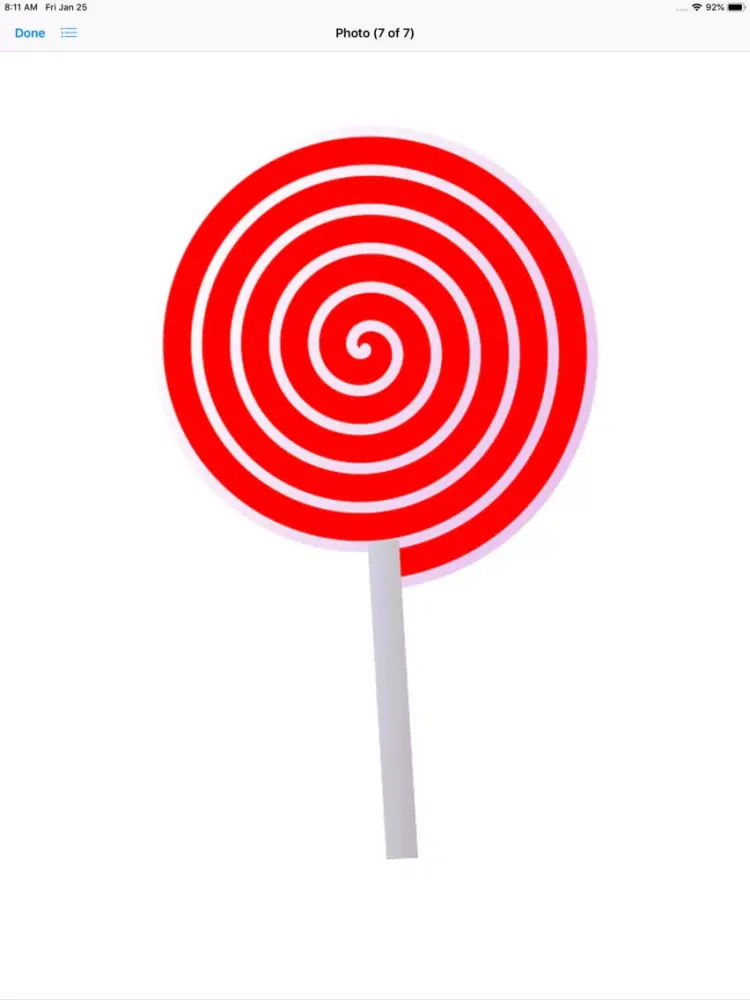 Sweet Lollipop Stickers iPad  سکرین شاٹس