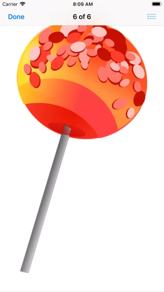 Sweet Lollipop Stickers سکرین شاٹس