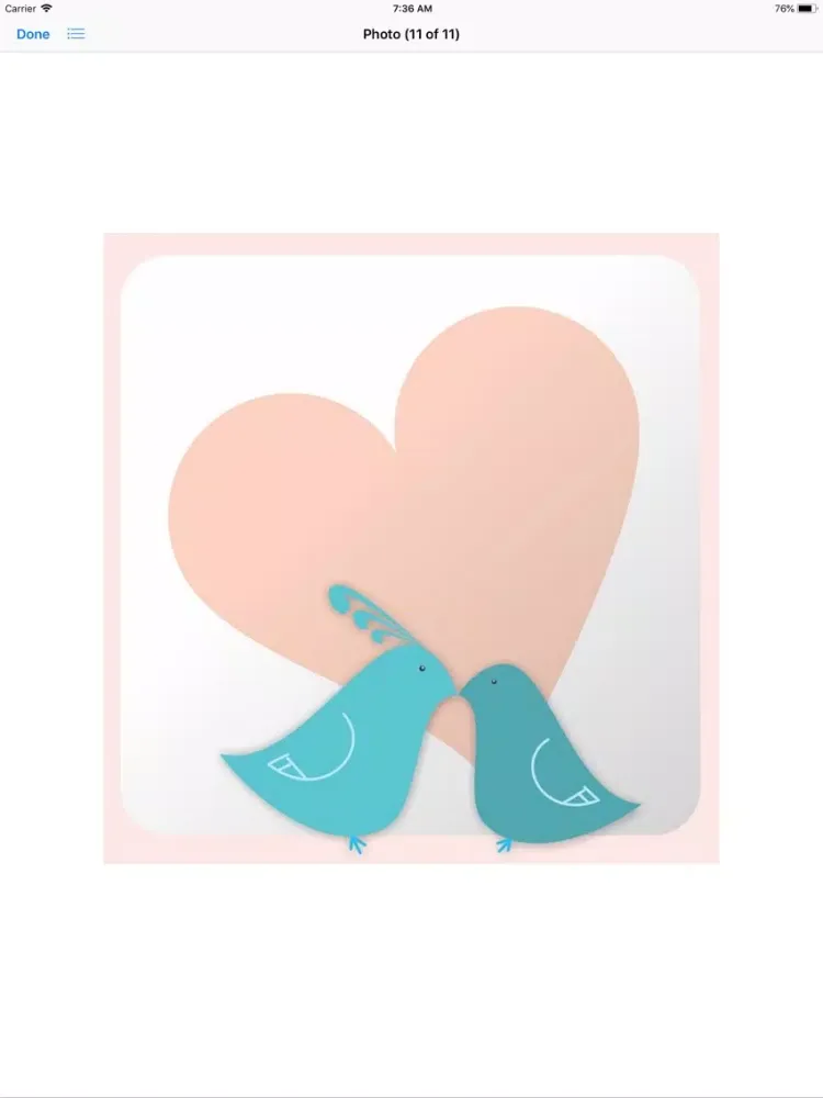 My Love Bird Sticker Pack iPad  स्क्रीनशॉट