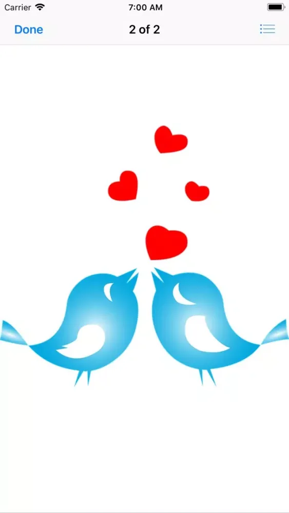 My Love Bird Sticker Pack स्क्रीनशॉट