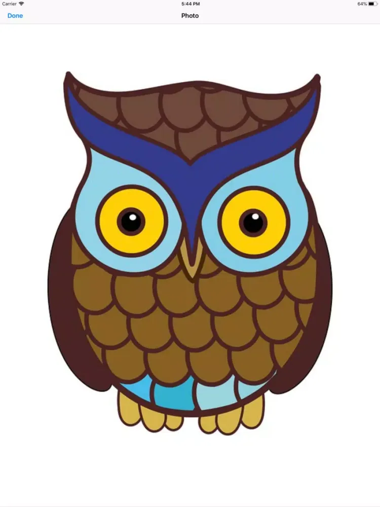 Wise Old Owl Stickers iPad  স্ক্রিনশট