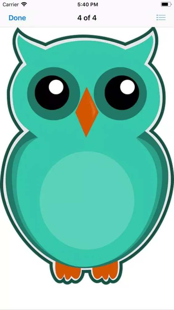 Wise Old Owl Stickers স্ক্রিনশট