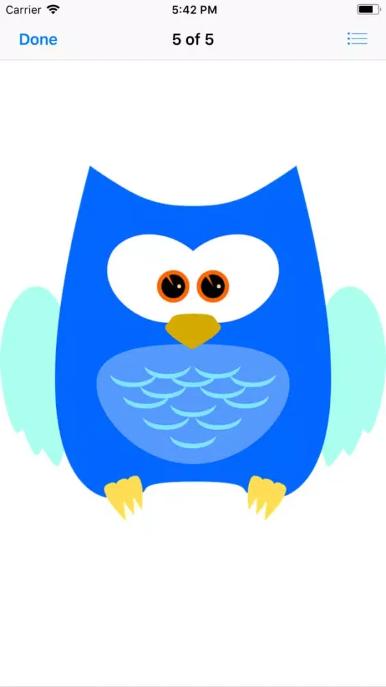 Wise Old Owl Stickers স্ক্রিনশট