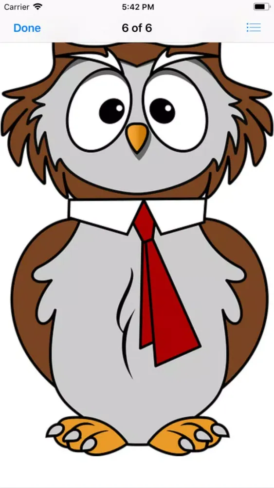 Wise Old Owl Stickers স্ক্রিনশট